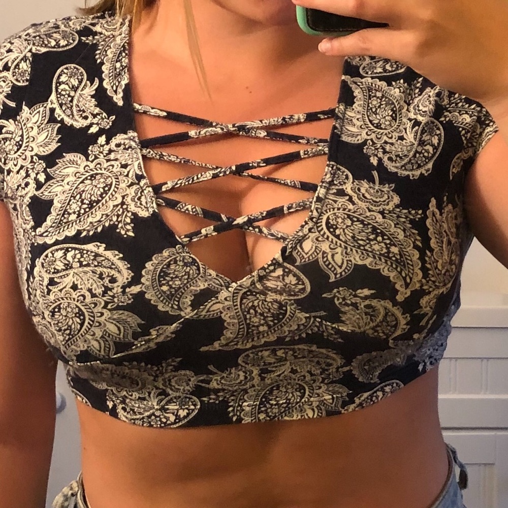 Charlotte Russe crop top